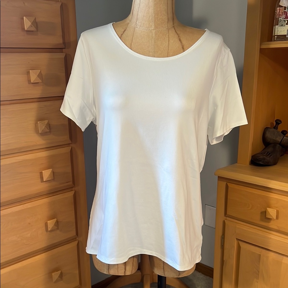 Classic White Women's Top size large